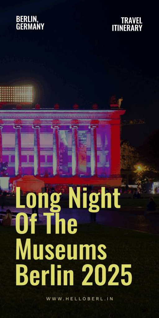 Long Night Of Museums Berlin: Your 2025 Guide