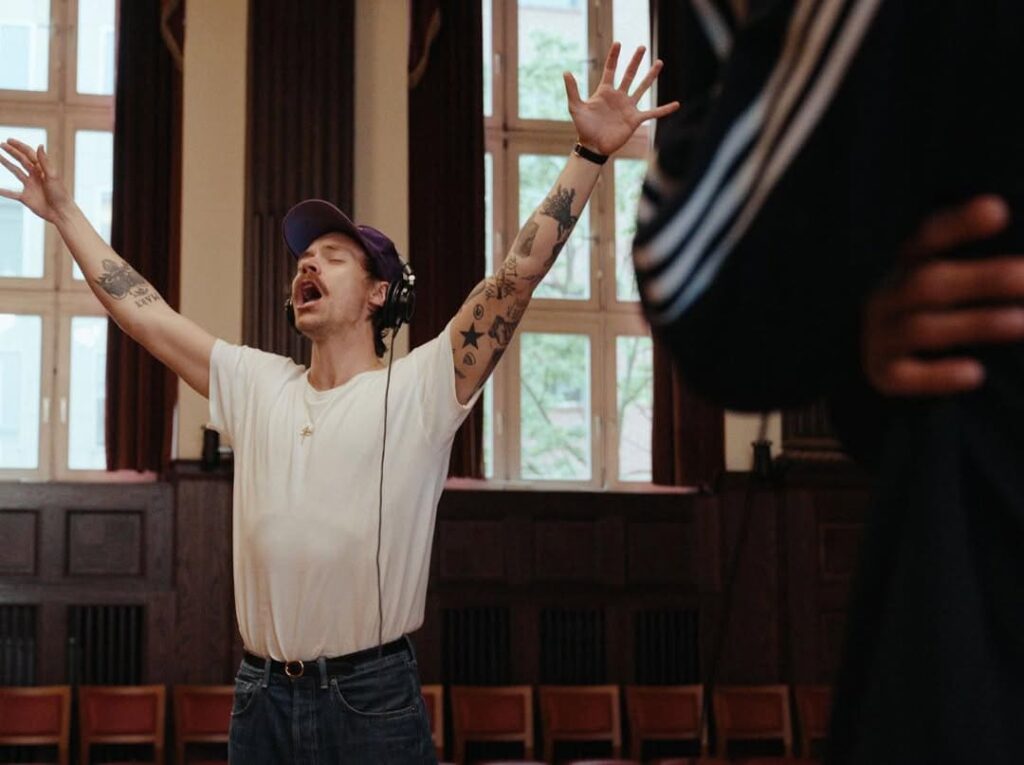 Harry Styles in Berlin Hansa Studios