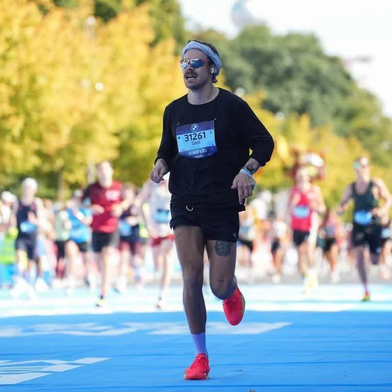 Harry Styles in Berlin Marathon