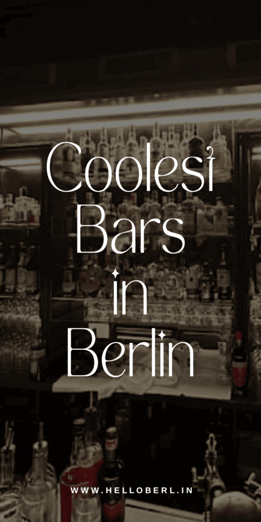Cool Bars in Berlin Germany