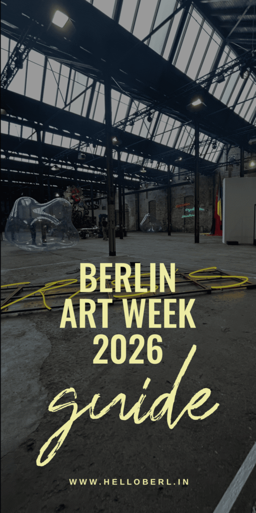 Berlin Art Week 2026 Guide