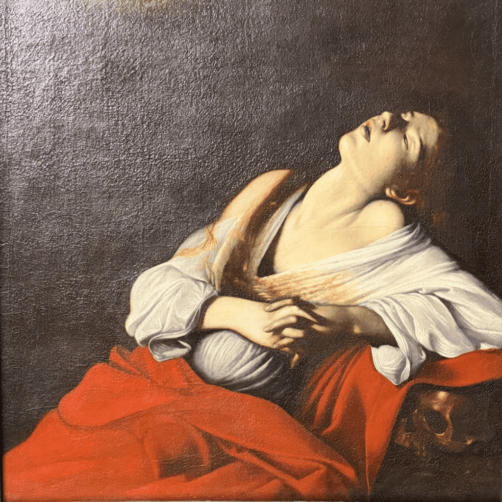 Caravaggio - Mary Magdalene in Ecstasy